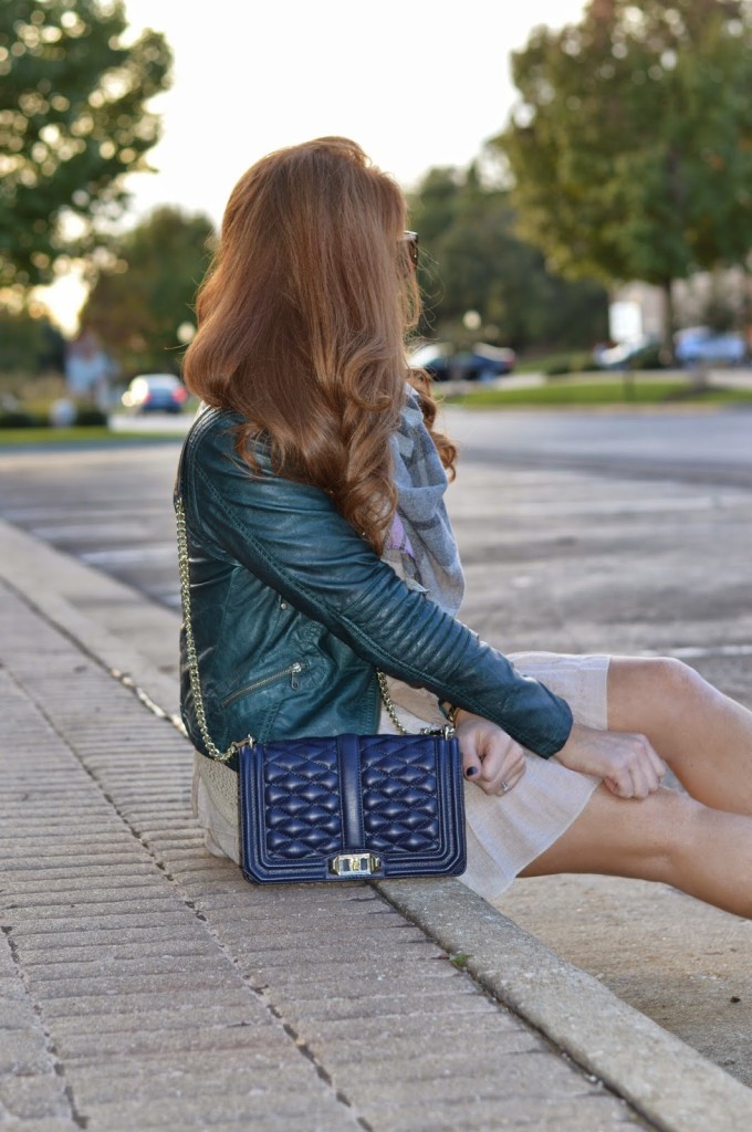 Teal Leather