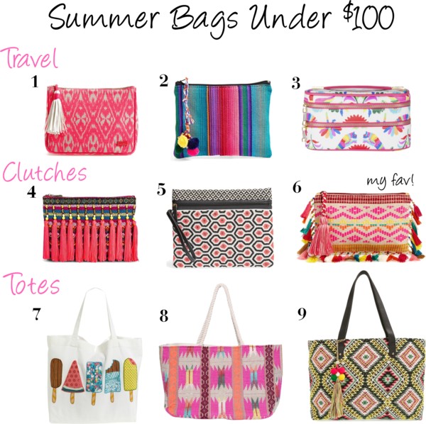 Summer Handbags under $100