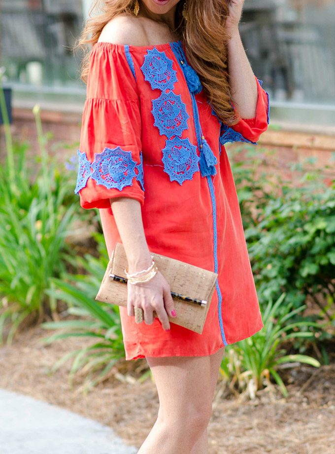 red-line-and-dot-tunic