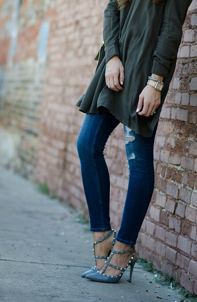 Fall Staples with Splendid - Jimmy Choos & Tennis Shoes