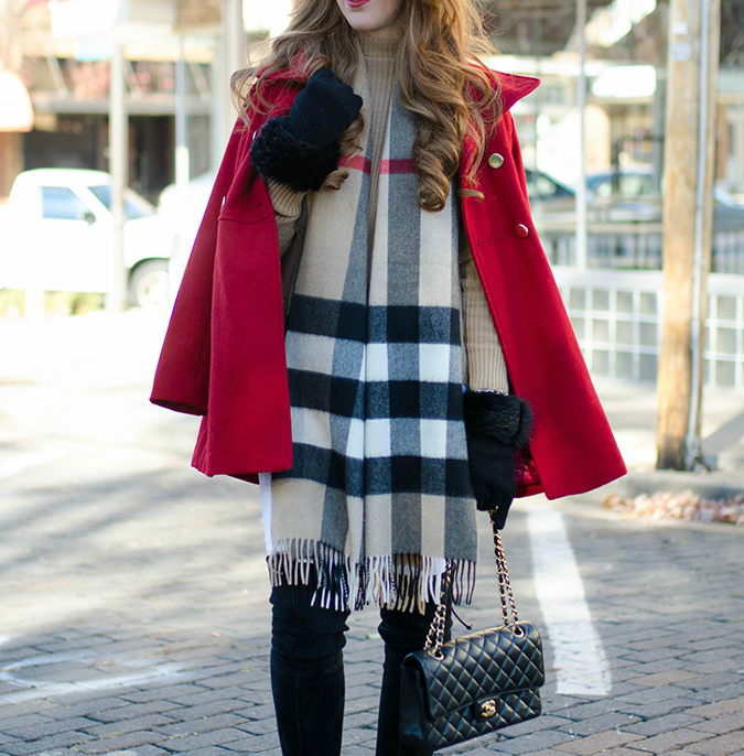 burberry-scarf-and-red-coat