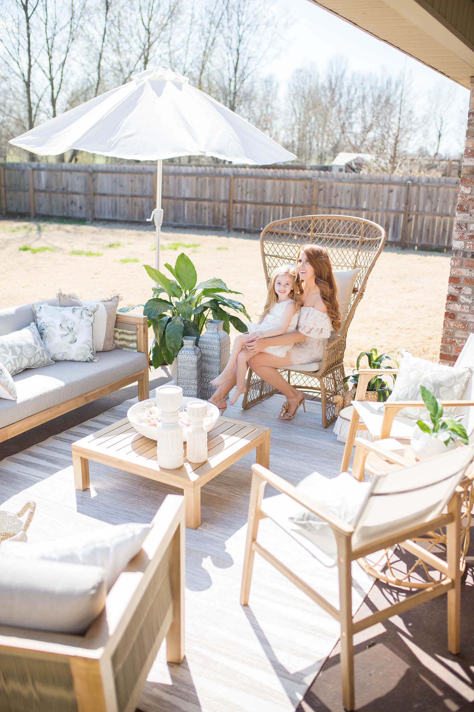 Patio Makeover With At Home Jimmy Choos Tennis Shoes